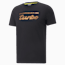 Porsche Legacy Metal Energy Logo Tee Men, Puma Black, small-PHL
