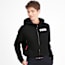 NU-TILITY Full Zip Women's Hoodie, Puma Black, small-PHL