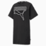 Rebel Women's Tee Dress, Puma Black-Untamed, small-PHL