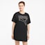 Rebel Women's Tee Dress, Puma Black-Untamed, small-PHL