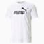 Essentials Logo Tee Men, Puma White, small-THA