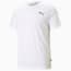 Essentials Small Logo Tee Men, Puma White-Puma White-Cat, small-THA