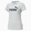 Essentials Logo Tee Women, Light Gray Heather, small-THA