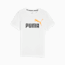 Essentials+ Two-Tone Logo Tee Youth, PUMA White-PUMA Black, small-THA
