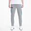 Mercedes T7 Men's Track Pants, Mercedes Team Silver, small-PHL