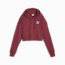 Classics Women's Cropped Hoodie, Dark Jasper, small-PHL