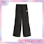 DARE TO Women's Wide Leg Pants, PUMA Black, small-PHL