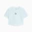 DARE TO Women's Cropped Tee, Icy Blue, small-PHL