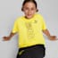 PUMA x SPONGEBOB SQUAREPANTS Youth Graphic Tee, Lemon Meringue, small-PHL