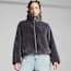 Soft Fleece Jacket Women, Galactic Gray, small-PHL