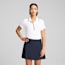 CLOUDSPUN Bridges Short Sleeve Golf Polo Women, White Glow, small-GBR