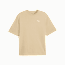 WARDROBE ESS Boxy Tee Men, Pebble Path, small-THA