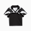 FUTURE.PUMA.ARCHIVE Football Jersey Baby Tee Women, PUMA Black-PUMA White, small-PHL