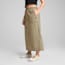 FUTURE.PUMA.ARCHIVE Zip-Off Maxi Woven Skirt Women, Velvet Moss, small-PHL
