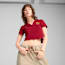 PUMA x HARRY POTTER Polo Shirt Women, Dark Crimson, small-PHL