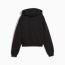 Wardrobe Essentials Oversized Hoodie Women, PUMA Black, small-GBR