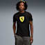 Scuderia Ferrari Sportswear Coloured Shield Tee Men, PUMA Black, small-THA