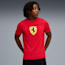 Scuderia Ferrari Sportswear Coloured Shield Tee Men, Rosso Corsa, small-THA