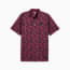CLOUDSPUN Carmela Floral Golf Polo Men, Deep Navy-Ruby Shimmer, small-GBR