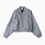 DARE TO Woven Bomber for Women, Gray Fog, small-THA