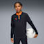 individualCUP Football Quarter-Zip Top Youth, New Navy-Glowing Red-Heat Fire, small-GBR