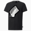 เสื้อยืดเด็กโต PUMA Power Logo, Puma Black, small-THA