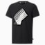 PUMA Power Logo Tee Youth, Puma Black, small-THA