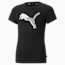 PUMA Power Graphic Tee Youth, Puma Black, small-THA