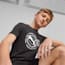 เสื้อยืดเด็กโตลายกราฟิก Active Sports, PUMA Black, small-THA