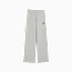 ESS Small No. 1 Logo High-Waist Straight Leggings Women, Light Gray Heather, small-GBR
