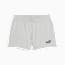 ESS Small No. 1 Logo 4'' Shorts Women, Light Gray Heather, small-GBR