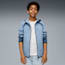 Evostripe Full-Zip Hoodie Youth, Cool Blue, small-GBR