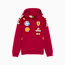 Scuderia Ferrari HP 2025 Team Hoodie Youth, Dark Cherry, small-GBR
