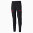 Man City Casuals Men's Football Sweatpants, Cotton Black-Beetroot Purple, small-PHL
