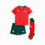 Portugal 2025 Home Minikit Kids, Sport Red-Sugared Almond, small-GBR