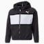 Modern Sports Full-Zip Youth Hoodie, Puma Black, small-PHL