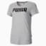 Essentials Women's Tee, Light Gray Heather, small-THA