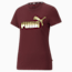 Essentials+ Metallic Logo Tee Women, Aubergine, small-PHL