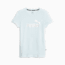 Essentials+ Metallic Logo Tee Women, Icy Blue, small-PHL