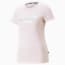 Essentials+ Metallic Logo Tee Women, Chalk Pink, small-PHL