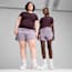 Essentials High Waist Shorts Women, Pale Plum, small-THA