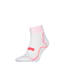 PUMA UNISEX RUNNING QUARTER SOCKS, white, small-PHL