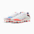 PUMA White-PUMA Black-Glowing Red