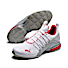 Puma White-High Rise-High Risk Red