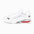 Puma White-High Risk Red