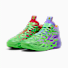 Fluro Green Pes-PUMA Red-Dark Amethyst