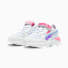 PUMA White-Blue Skies-Fast Pink