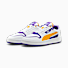 PUMA White-Yellow Sizzle-Team Violet