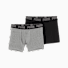 GREY MELANGE / BLACK