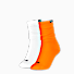 flame orange / white